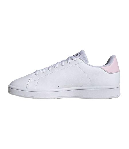 Womens/ladies Urban Court Shoes White Pink Adidas