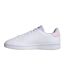 Womens/ladies Urban Court Shoes White Pink Adidas-3