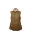 Womens/ladies Gilly Sheepskin Gilet Nutmeg Eastern Counties Leather-1