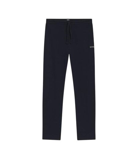 Pantalon De Jogging Motif/style Logo Homme Bleu Foncé Boss