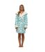 Robe De Chambre Motif/style Ours Polaire Femme Bleu Clair Keanu-1