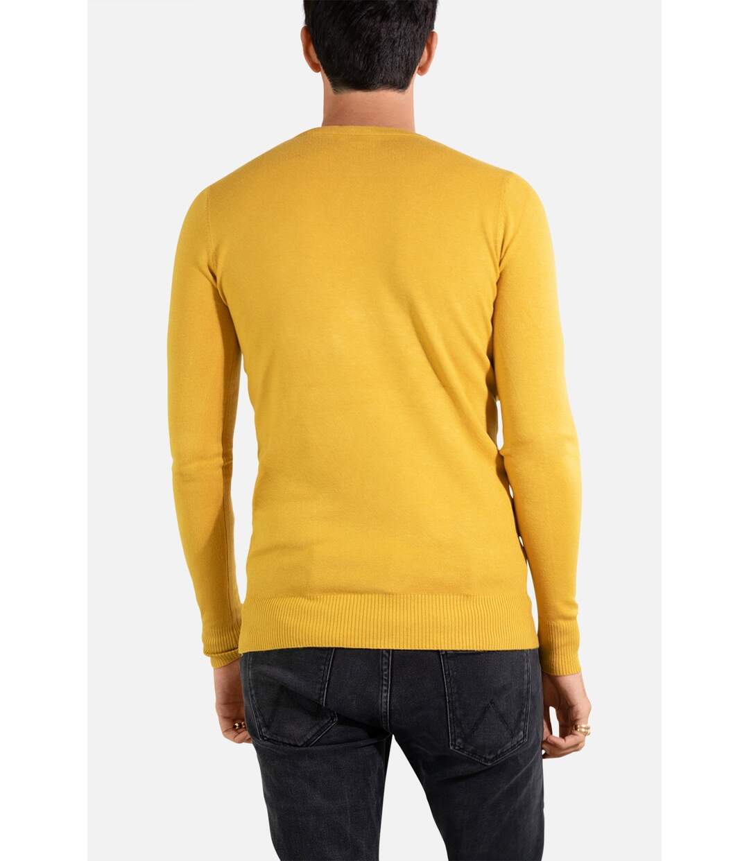Pull manches longues col rond-5
