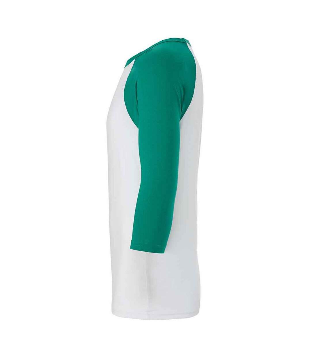 T-shirt adulte blanc / vert Canvas-3