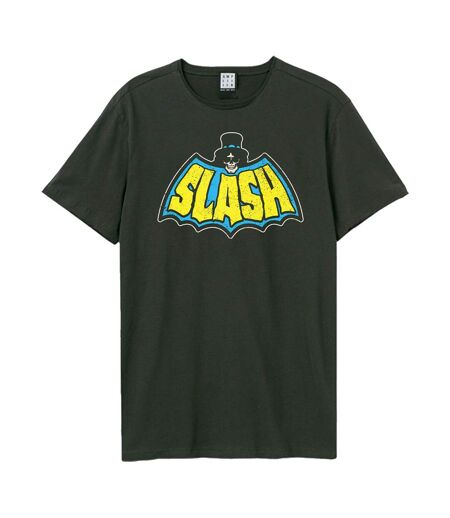 T-shirt Slash Bat Adulte Charbon Amplified