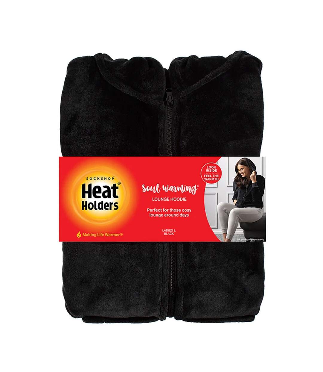 Warm Fleece Snoodie Hoodie for Men - Winter Sweatshirt Blanket Hoodie-2