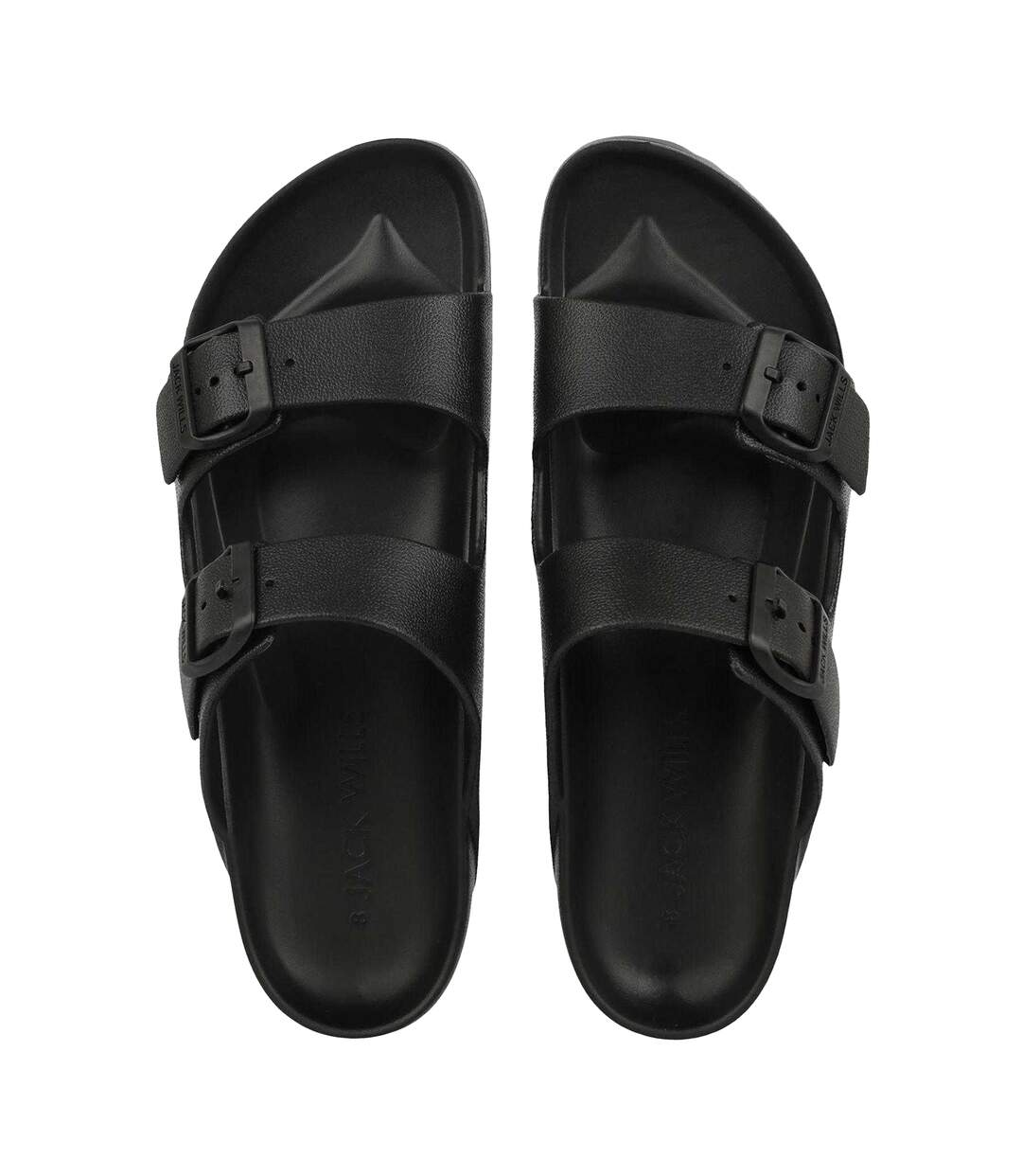 Mens Straps Sandals Black Jack Wills-3