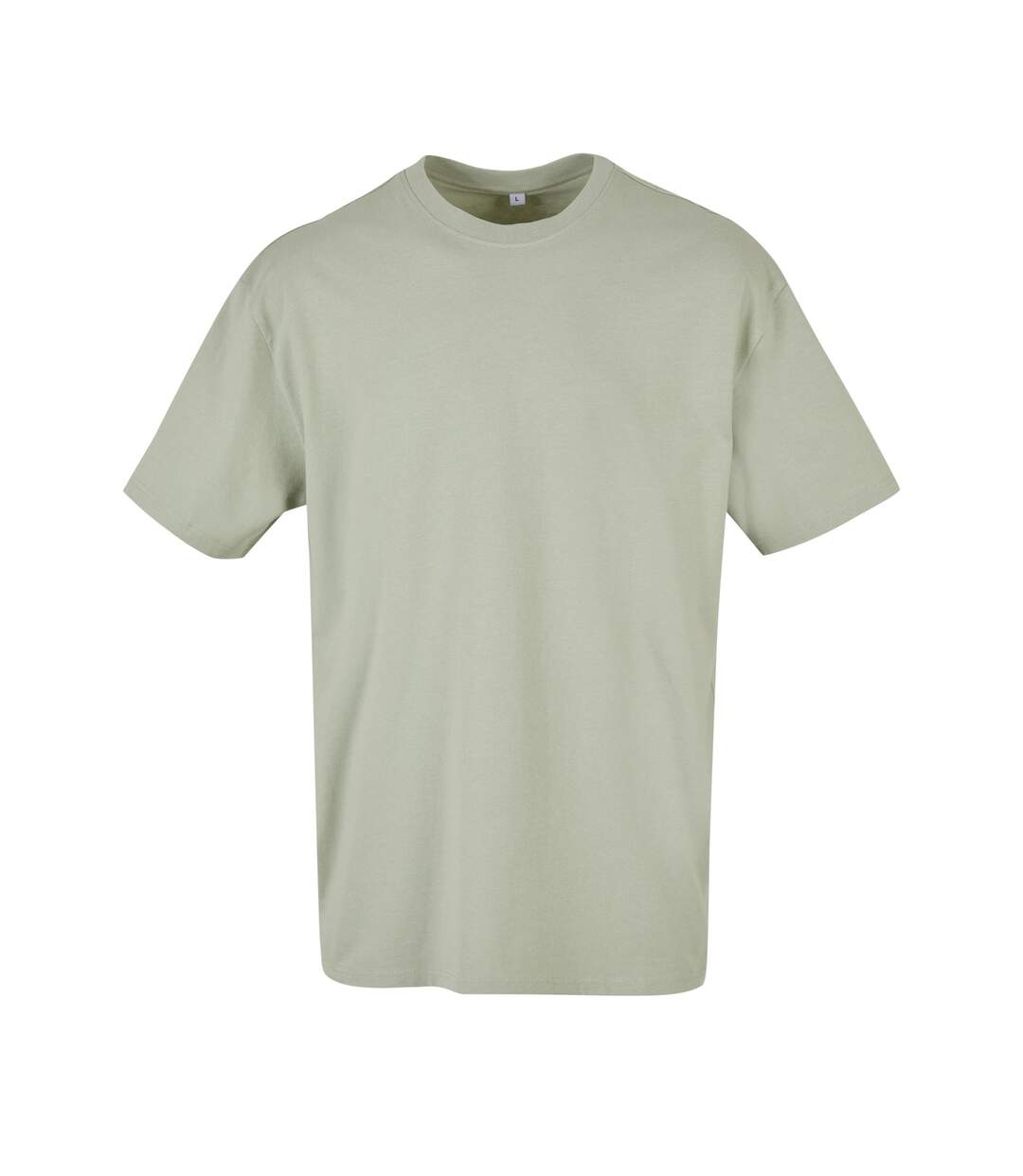 T-shirt adulte vert de gris Build Your Brand