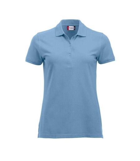Polo Marion Femme Bleu Clair Clique