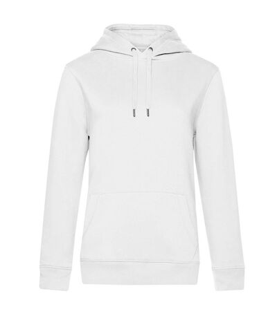 Sweat à capuche queen femme blanc B&C