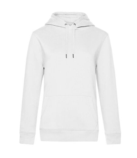 Sweat à capuche queen femme blanc B&C