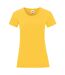 Fruit Of The Loom Womens/Ladies Iconic T-Shirt (Sunflower Yellow) - UTPC3400
