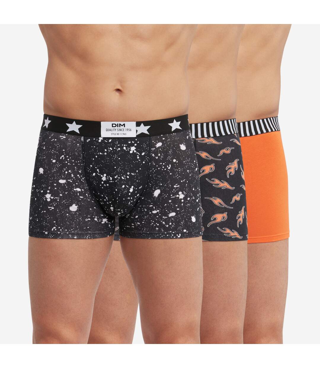 Lot de 3 boxers homme coton stretch Vibes-1