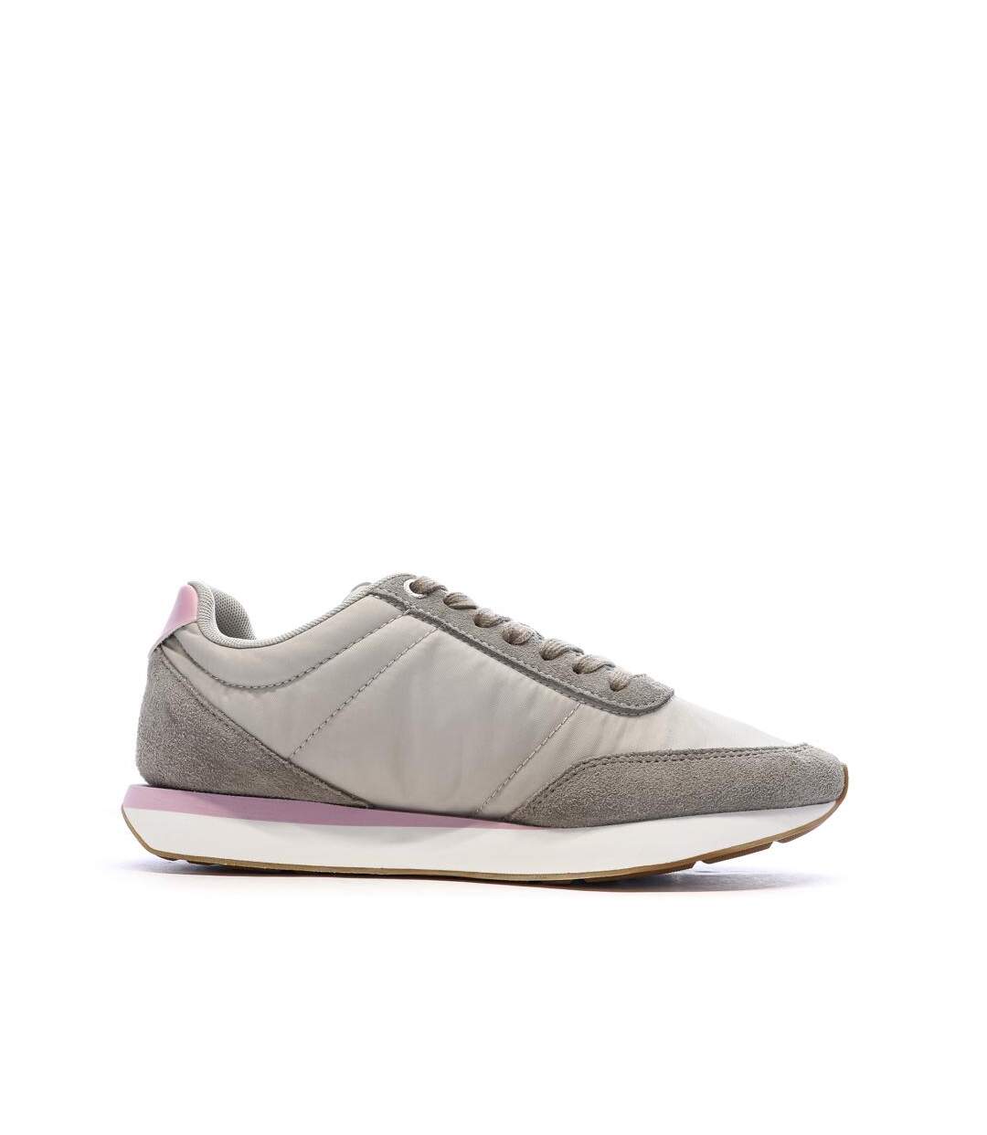 Baskets grises/roses femme calvin klein jeans retro-2