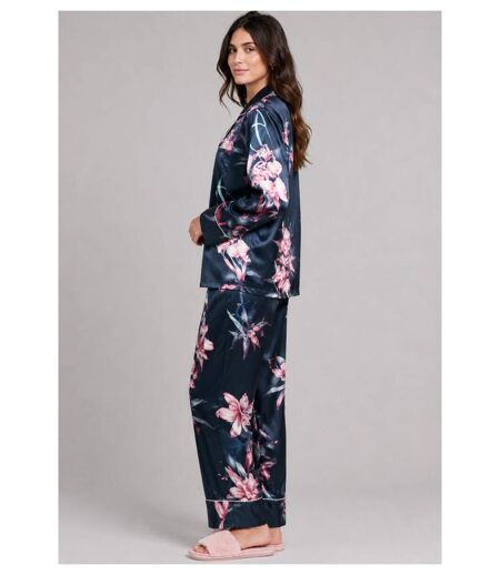 Pyjama fluide en satin
