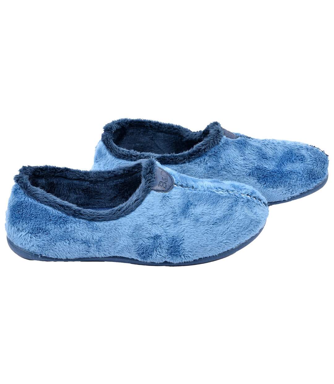 Charentaise Femme Pantoufle PREMIUM MD9981 BLEU-2