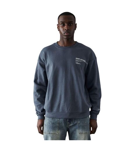 Sweat Style Logo Homme Bleu Fiftyfive
