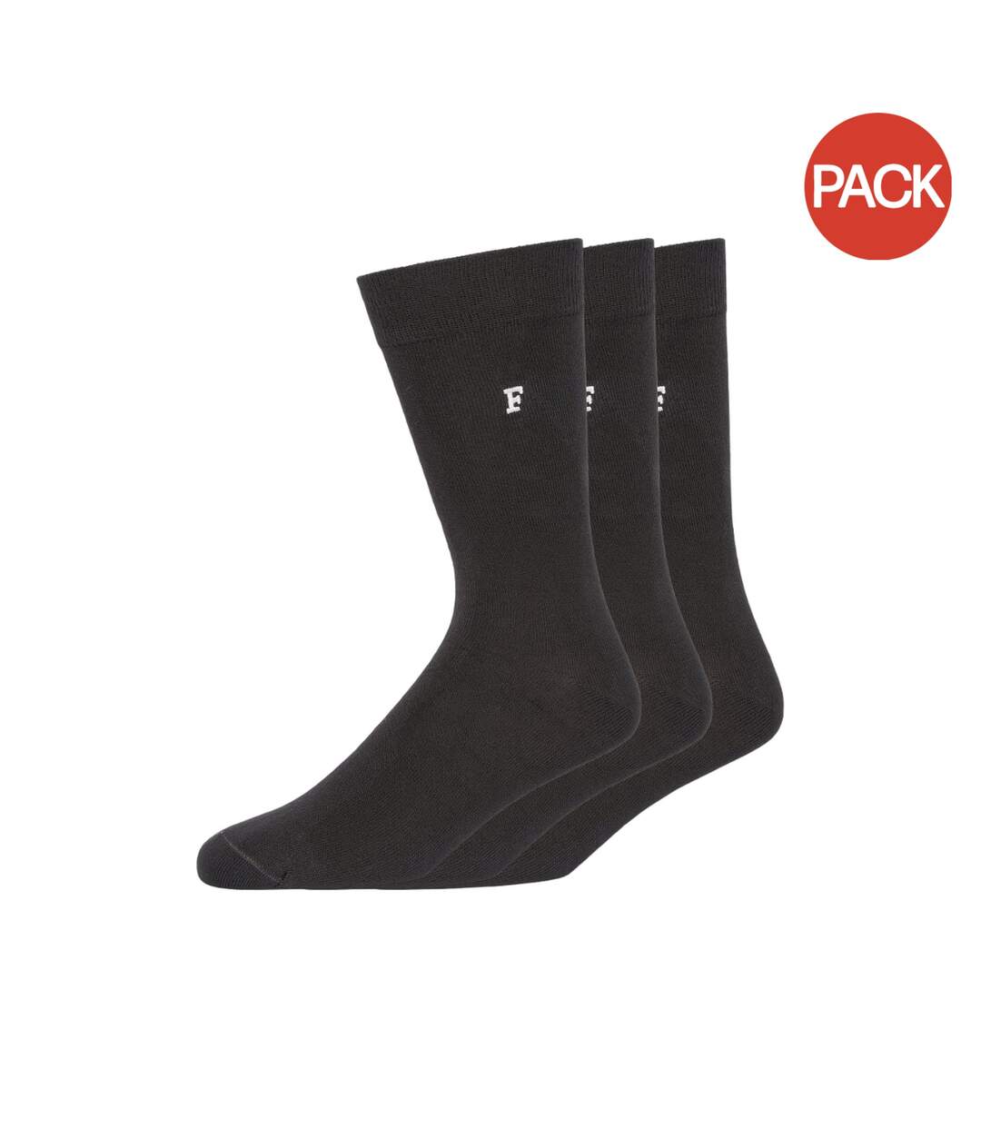 Chaussettes waterfall adulte noir French Connection-1