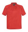Stormtech Mens Tritium Performance Polo (Bright Red/Carbon)
