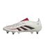 Mens  Stripes Soft Ground Football Boots Off White Black Predator-3