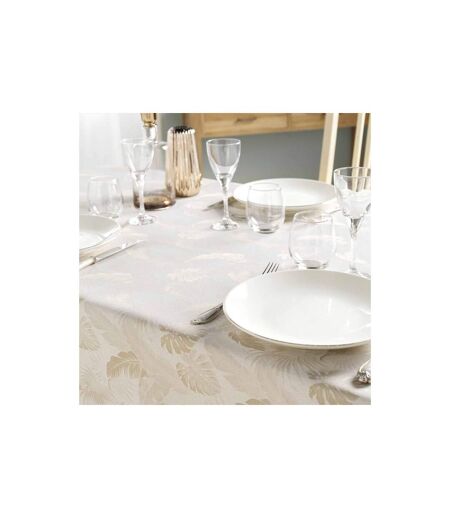 Nappe Jacquard Imprimé Enola 140x250cm Naturel