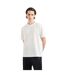 Mens Textured Crew Neck Regular T-shirt Off White Armani Exchange-1