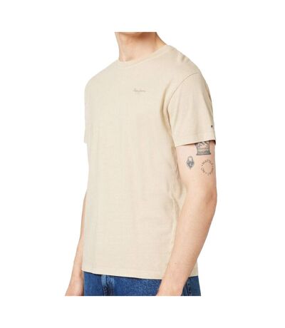 T-shirt Beige Homme Pepe jeans Jacko - L