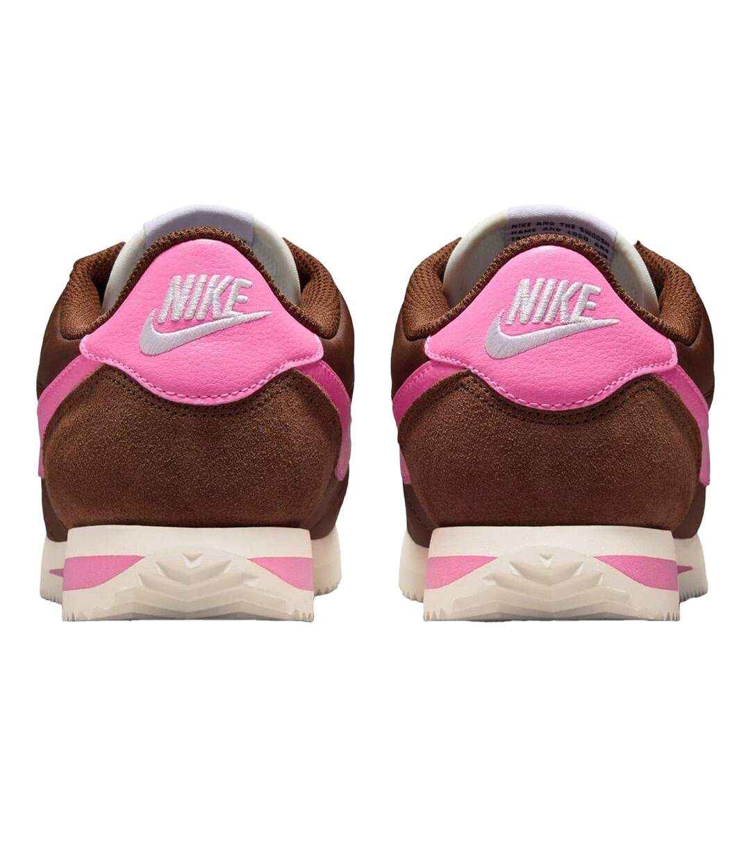 Baskets Cortez Femme Marron Rose Nike-2