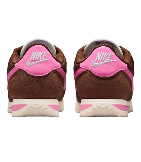Baskets Cortez Femme Marron Rose Nike