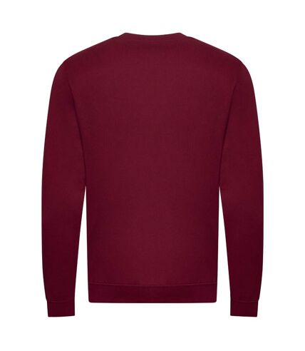 Awdis Mens Organic Sweatshirt (Burgundy) - UTPC4333
