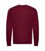 Awdis Mens Organic Sweatshirt (Burgundy) - UTPC4333