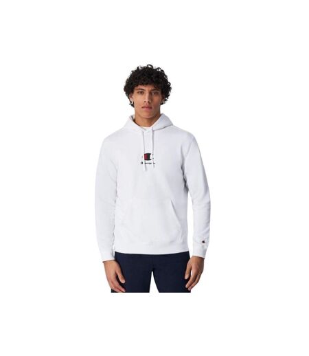 Sweat À Capuche Homme Blanc Champion