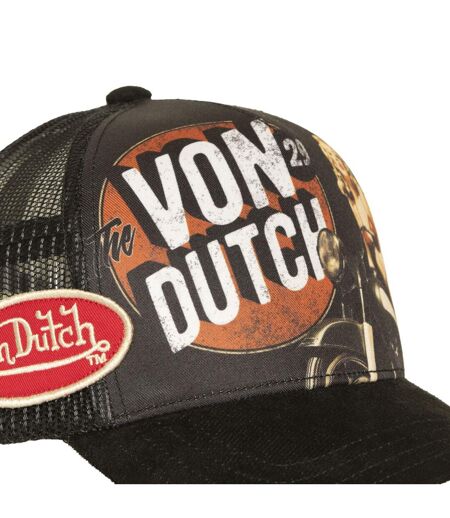 Casquette trucker avec filet et print sublimation Pinup Motor Vondutch