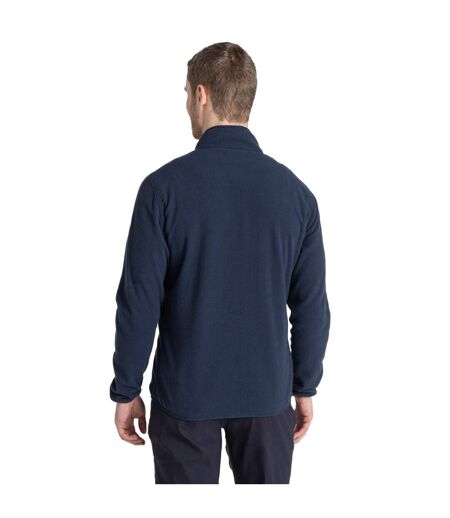 Mens co2 renu technology fleece jacket blue navy Craghoppers