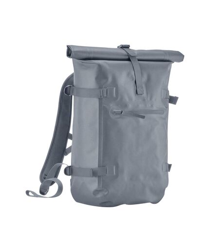Quadra Tailored Luxe Roll Top Knapsack (Blue Grey) (One Size) - UTPC6958