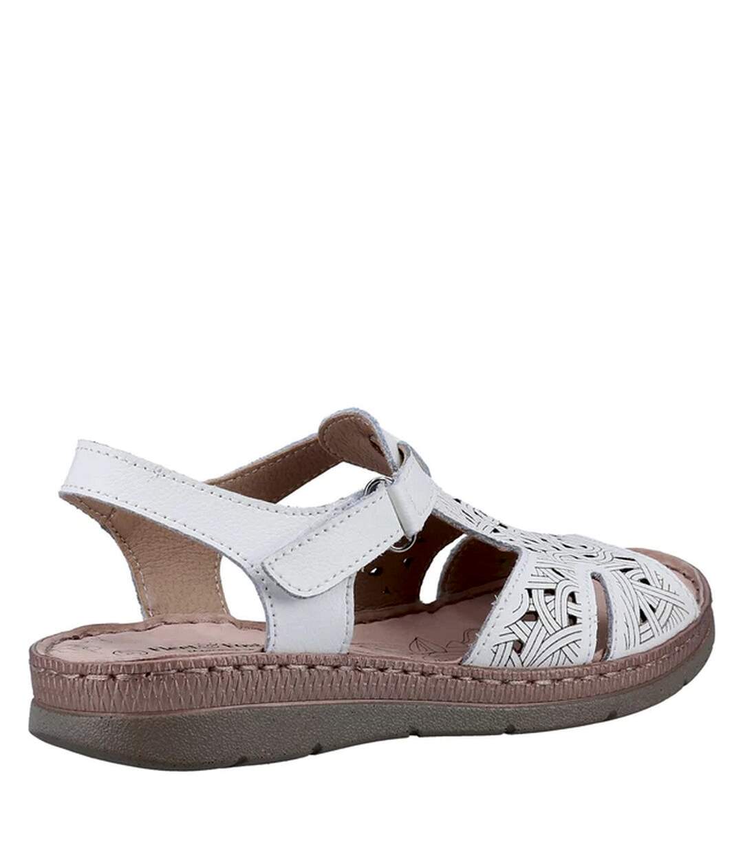 Sandales ruth femme blanc Fleet & Foster