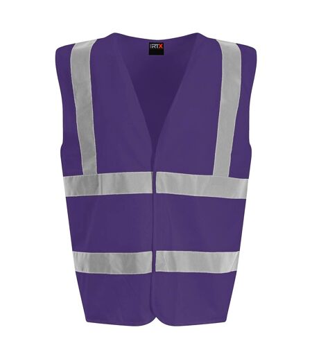 PRO RTX High Visibility Unisex Vest (Purple) - UTPC4002