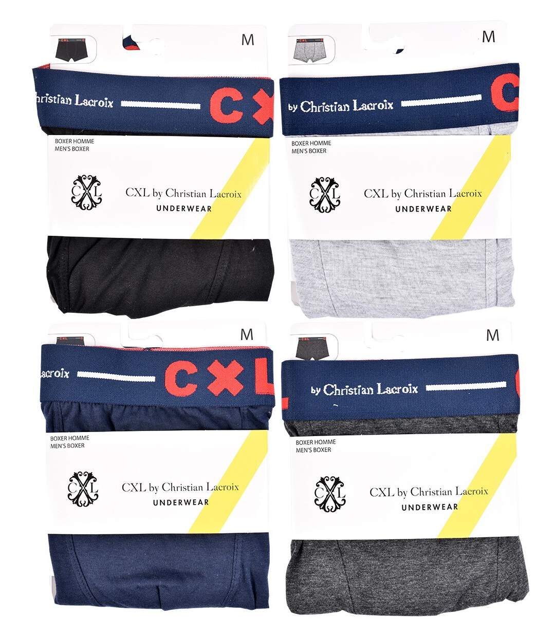 Boxer CXL By LACROIX X4 Pack de 4 Boxers CXL1490-3