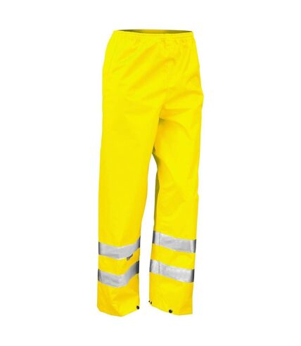 Pantalon de sécurité imperméable - R022X - jaune fluo