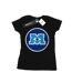 Disney T-shirt en coton Femmes/Ladies Monsters University Monster Emblem (Noir) - UTBI34045-1