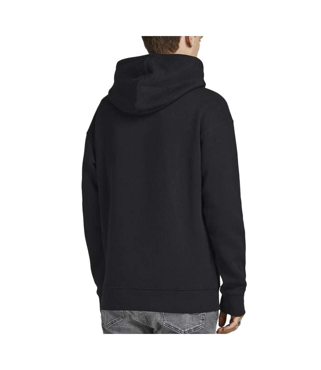 Sweat à Capuche Noir Homme JACK & JONES 12249340 - M-2