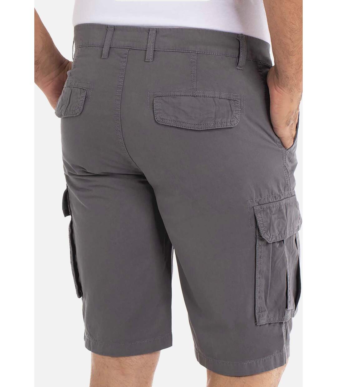 Short coupe regular en coton SALVA-2