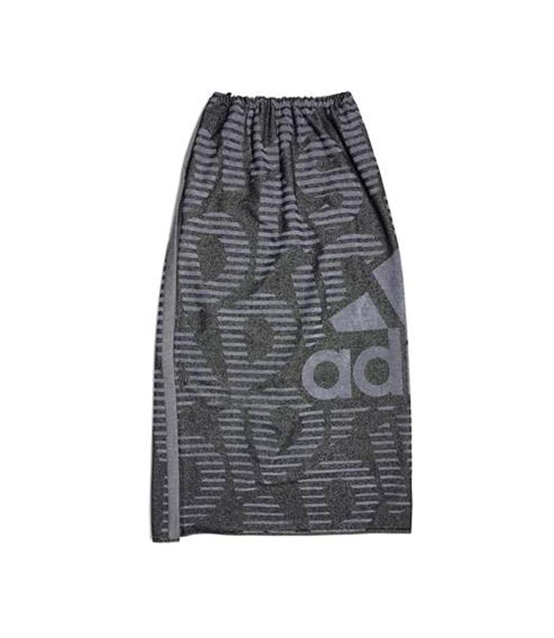 Serviette noire/grise homme adidas wrap - taille 1-1