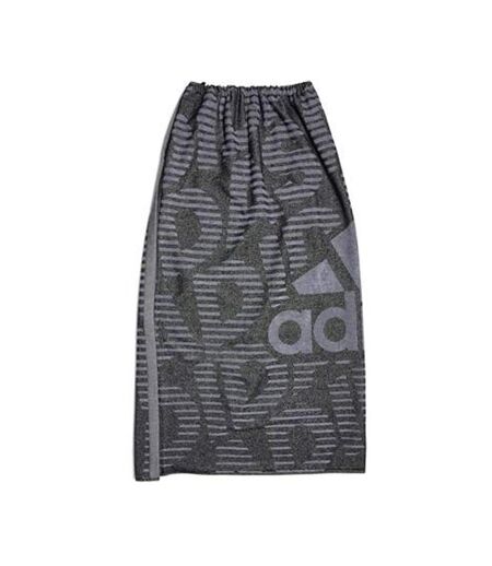 Serviette noire/grise homme adidas wrap - taille 1
