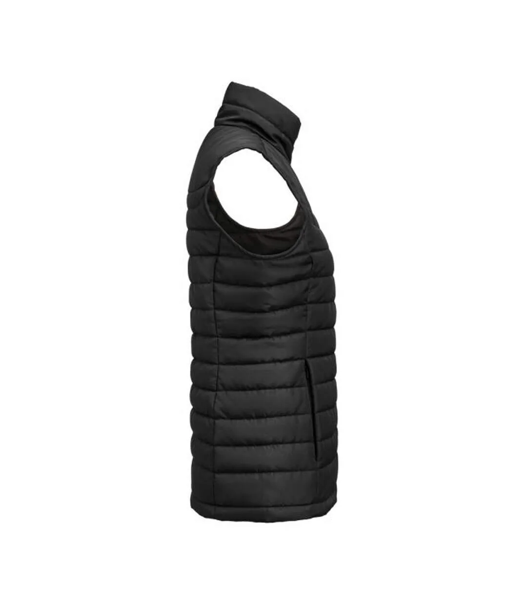 Womens/ladies Arches Padded Bust Gilet Black James Harvest-4