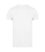 T-shirt À Manches Courtes Et Col En V Homme Blanc Skinni Fit-2