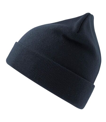 Unisex adult pier polartech lined beanie navy Atlantis