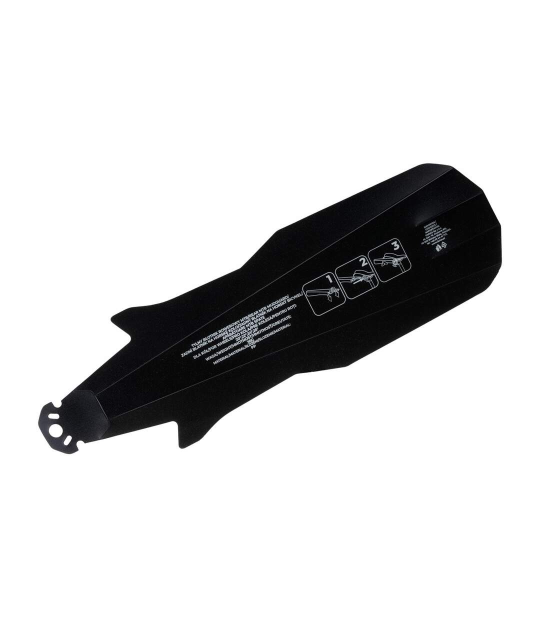 Garde-boue Arrière Pour Vélo Mokk Noir Blanc Radvik-3