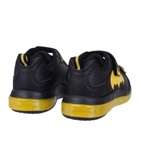 Baskets Motif/style Illuminé Garçon Noir Jaune Batman