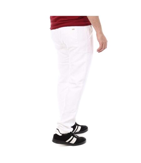 Pantalon toile blanc homme rms26 5690 - 3xl
