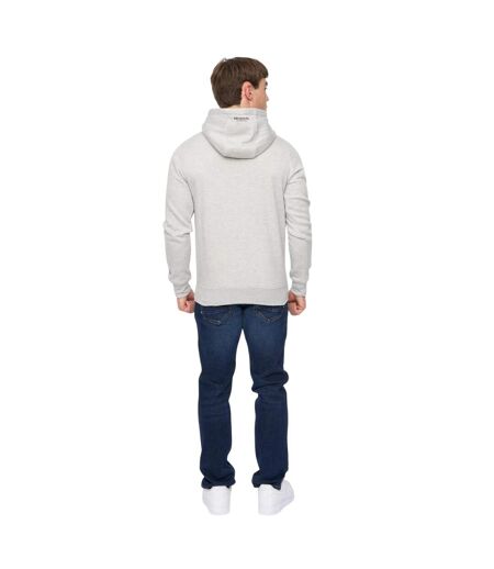 Sweat À Capuche Cresswell Homme Gris Chiné Crosshatch